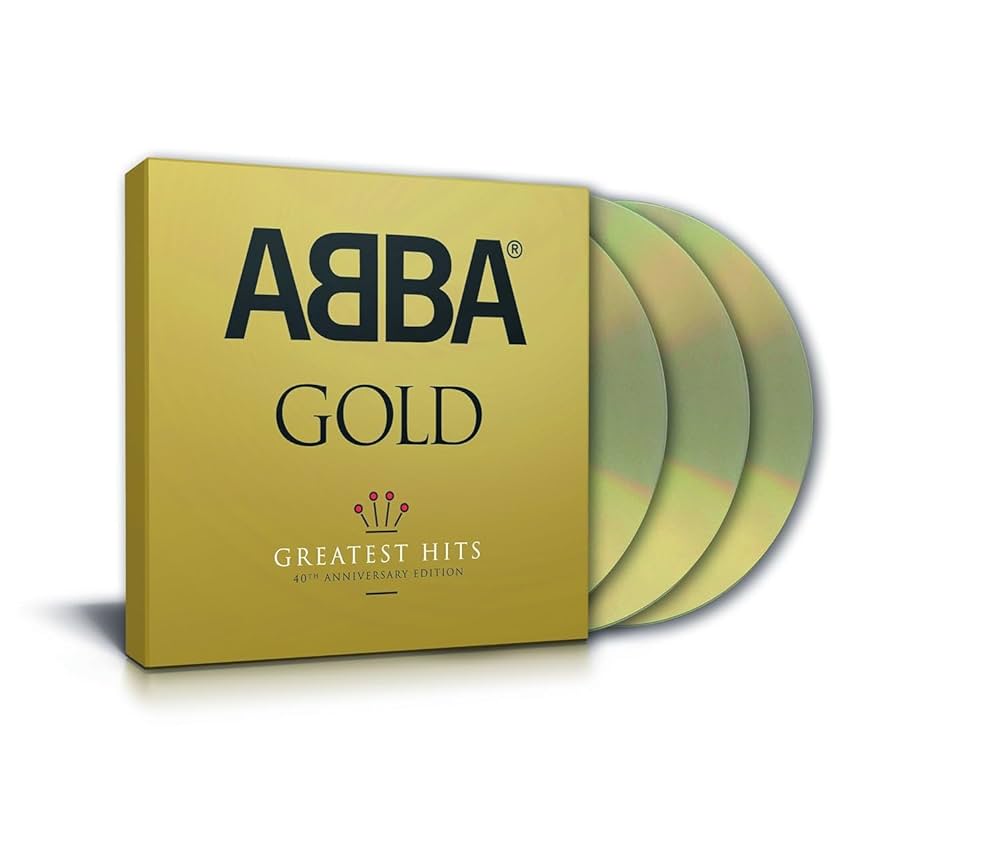ABBA アバGOLD グレイテストヒッツ CD ディスク面ゴールド 輸入盤 アバ：ゴールド・グレイテスト・ヒッツ（PVG）／ABBA - Gold